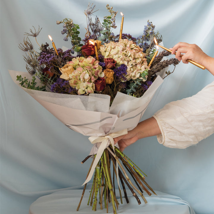 Bouquet Velitas - Arreglos Florales Pavia